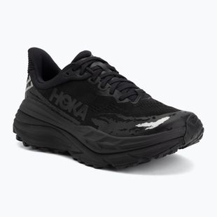 Men's running shoes HOKA Stinson 7 black/black