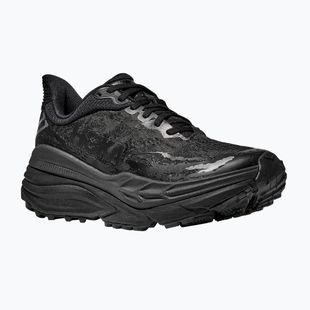 Men's running shoes HOKA Stinson 7 black/black