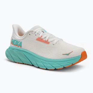 Women's running shoes HOKA Arahi 7 frost/aqua glow