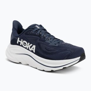 Men's running shoes HOKA Clifton 10 navy/white