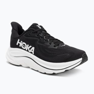 Women's running shoes HOKA Clifton 10 black/white
