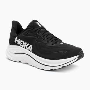 Women's running shoes HOKA Clifton 10 Wide black/white