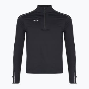 Men's running sweatshirt HOKA GlideTech Quarter Zip black