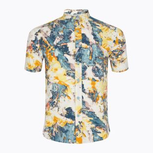 HOKA SkyRun Polo sun run print running shirt
