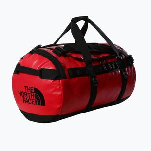 Travel bag The North Face Base Camp Duffel M 71 l red/black