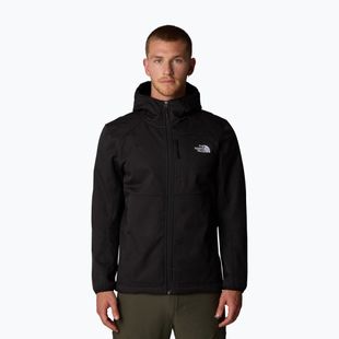 Men's softshell jacket The North Face Quest Hooded black