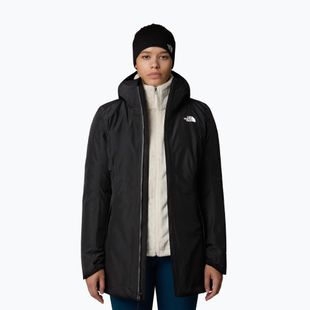 Women's winter jacket The North Face Hikesteller Insulated Parka black/black/npf