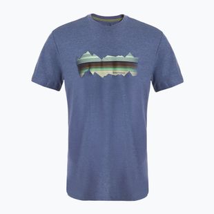 Trekking T-shirt Smartwool Mountain Horizon Graphic Tee nightfall blue