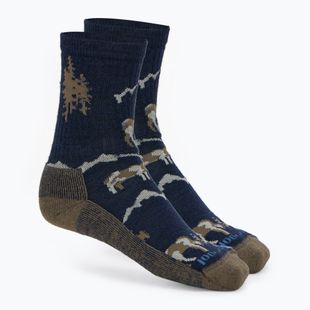 Socks Smartwool Everyday Horns Clash Crew deep navy