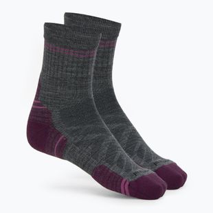 Women's socks Samrtwool Hike Targeted Cushion Mid Crew medium gray