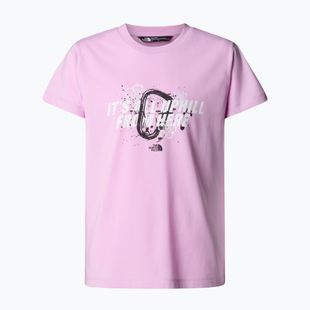 Children's T-shirt The North Face Graphic Relaxed Tee cyber pink