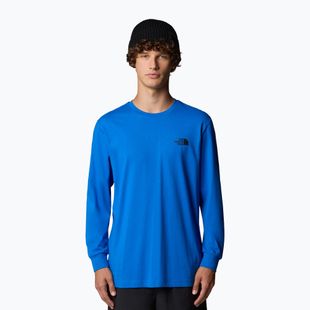 Men's longsleeve The North Face Box Nse Tee heroblue/tnfblk