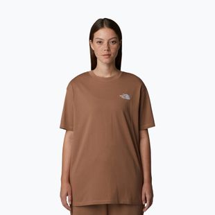 Women's T-shirt The North Face Essential Oversize Tee latte