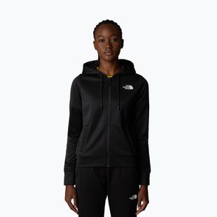 Women's sweatshirt The North Face Reaxion Fleece Full Zip Hoodie tnf black