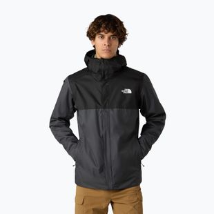 Men's rain jacket The North Face Quest Zip-In asphalt grey/black