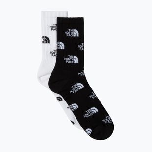 Socks The North Face Everyday Crew Logo 2 pairs tnf black/tnf white