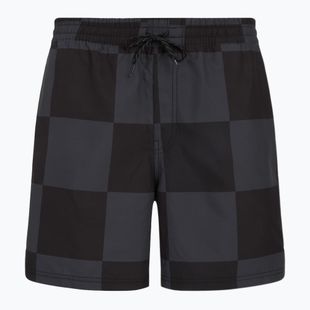 Men's Vans Primary Checkerboard Elastic Boardshort black/asphalt