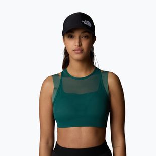 Training bra The North Face Refina Double Layer deep nori