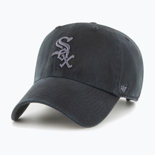 47 Brand MLB Chicago White Sox CLEAN UP baseball cap black
