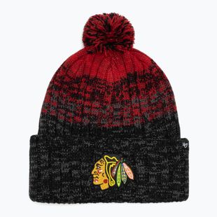 Winter hat 47 Brand NHL Chicago Blackhakws Cascade black