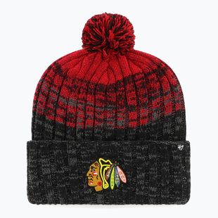 Winter hat 47 Brand NHL Chicago Blackhakws Cascade black