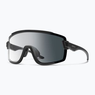 Smith Wildcat matte black/photochromic clear to gray/clear sunglasses