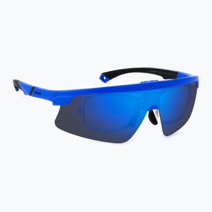Polaroid PLD 7056/CI/S matt blue/blue mirror polarised men's sunglasses