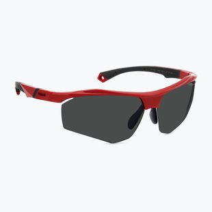 Sunglasses Polaroid PLD 7055/S red/grey polarized high contrast
