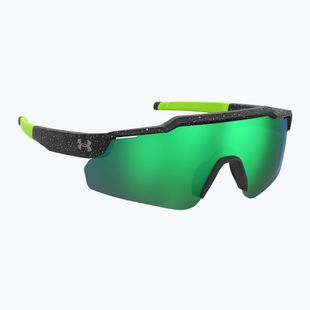 Under Armour Levelup Jr S3 pattern black white/green multilayer children's sunglasses