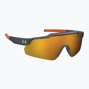 Under Armour Levelup Jr S3 metalized grey/gold mirror children's sunglasses