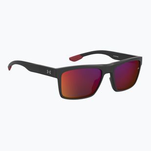 Under Armour Acetech S3 matte black red/grey infrared sunglasses