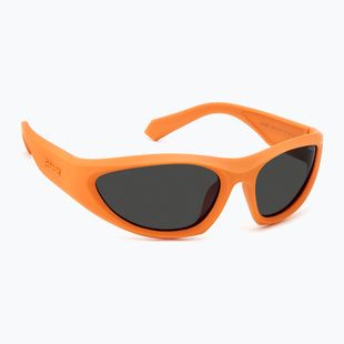 Polaroid PLD 2165/S matte orange/grey polarised sunglasses