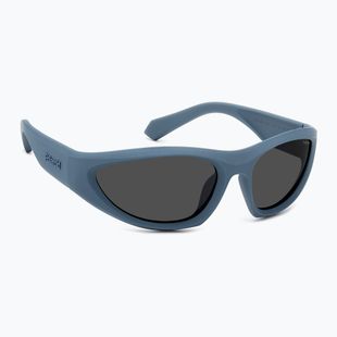 Polaroid PLD 2165/S matte blue/grey polarised sunglasses