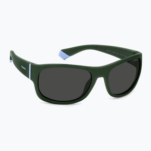 Polaroid PLD 8064/S green/grey polarised children's sunglasses
