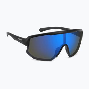 Sunglasses Polaroid PLD 7047/S matte black blue/blue mirror polarized