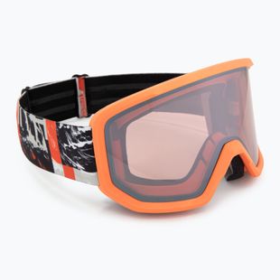 Ski goggles Smith Transfer cinder chop up/ignitor mirror