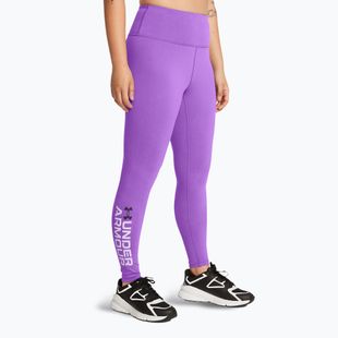 Under Armour Campus Graphic women's training leggings lavish/salt purple/black