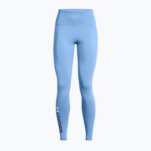 Under Armour Campus Graphic women's training leggings horizon blue/tech blue/white