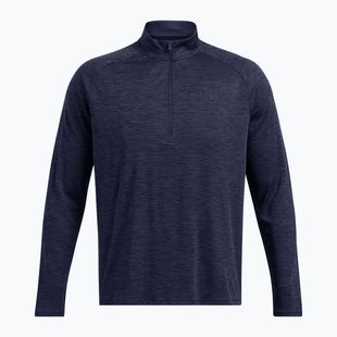 Men's sweatshirt Under Armour Tech Textured 1/2 Zip midnight navy/black