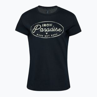Under Armour Project Rock HW women's training t-shirt black/silt