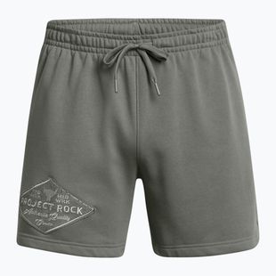 Under Armour Project Rock HWT men's training shorts clay green