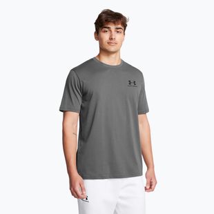 Men's T-shirt Under Armour Sportstyle Left Chest castlerock/black
