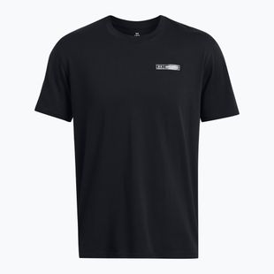 Men's T-shirt Under Armour HW Armour Label black/black/black