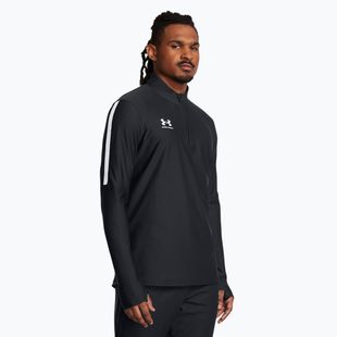 Men's football sweatshirt Under Armour Challenger Pro 1/4 Zip black / white