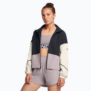 Under Armour women's jacket Unstoppable black/summit white/tetra gray