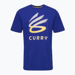 Men's Under Armour Curry Logo T-shirt Trend royal/white/taxi