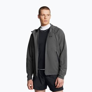 Men's training jacket Under Armour Unstoppable LC castlerock/black