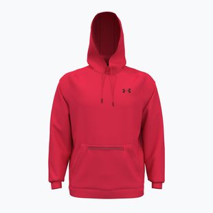 Men's Under Armour Fleece Pro Kangra HD racer red/black sweatshirt