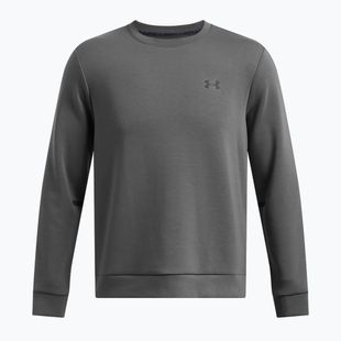Men's Under Armour Unstoppable Fleece Crew hoodie castlerock/black