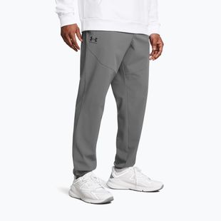 Men's trousers Under Armour Vibe Woven Jogger castlerock/black